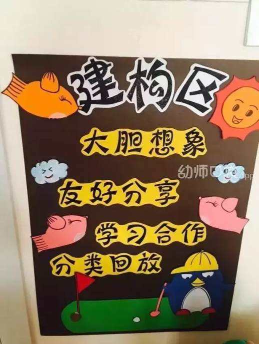 幼儿园区角图片