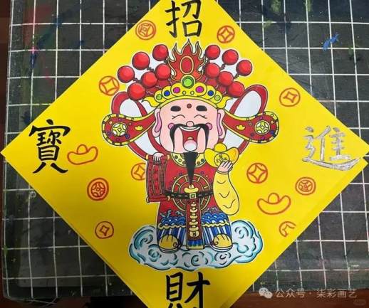 新年图片简笔画儿童画