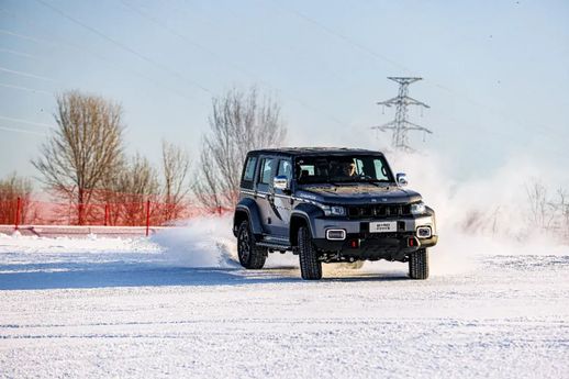 BJ40雪地驾驶乐趣